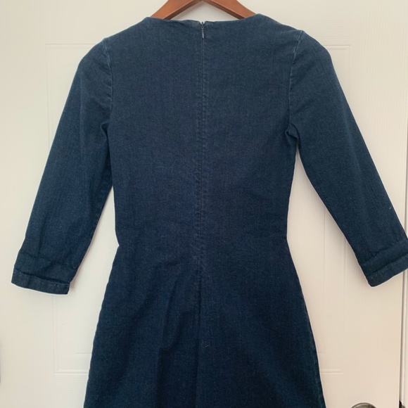 Jeans dress dark blue wash - Picture 4 of 4